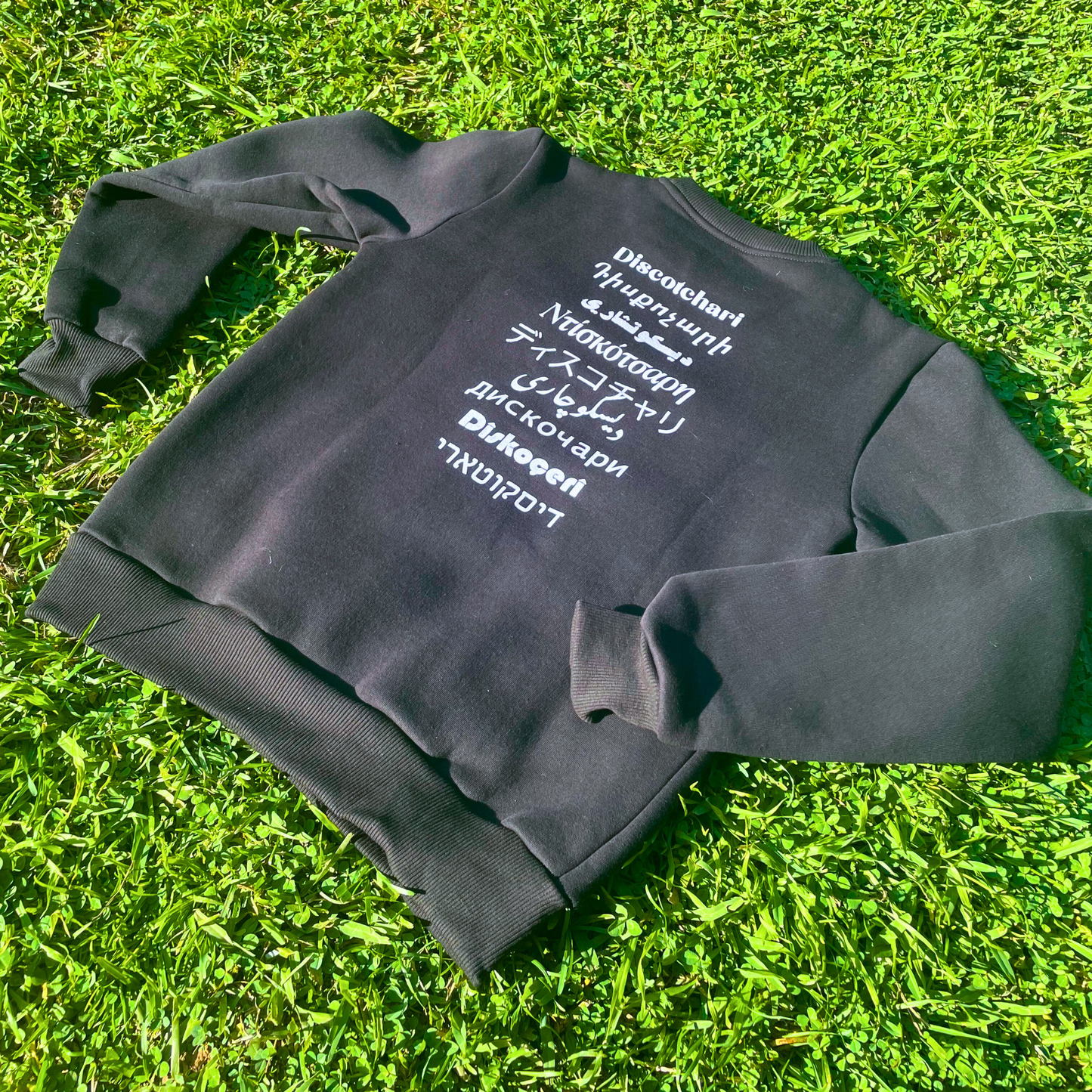 "Transcription" Sweater (Made in Armenia!)